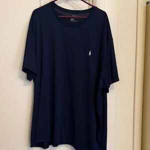 Polo Ralph Lauren Mens Performance Tee Dark Blue 4XB